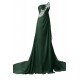A-Line One-Shoulder Long Blue Chiffon Prom Evening Formal Party Dresses ED010226 A-Line One-Shoulder Long Blue Chiffon Prom Evening Formal Party Dresses ED010226