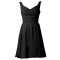 A-Line Short Black Prom Evening Formal Party Dresses ED010229