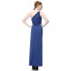 One-Shoulder Beaded Blue Chiffon Prom Evening Formal Party Dresses ED010232 One-Shoulder Beaded Blue Chiffon Prom Evening Formal Party Dresses ED010232