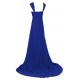 Long Blue Beaded Chiffon Prom Evening Formal Party Dresses ED010239 Long Blue Beaded Chiffon Prom Evening Formal Party Dresses ED010239