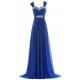Long Blue Beaded Chiffon Prom Evening Formal Party Dresses ED010239 Long Blue Beaded Chiffon Prom Evening Formal Party Dresses ED010239