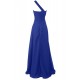 Long Blue Beaded One-Shoulder Prom Evening Formal Party Dresses ED010243 Long Blue Beaded One-Shoulder Prom Evening Formal Party Dresses ED010243