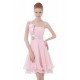Short Pink One-Shoulder Prom Evening Formal Party Dresses ED010244
