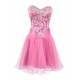 Pink Short Sweetheart Prom Evening Formal Party Dresses ED010246 Pink Short Sweetheart Prom Evening Formal Party Dresses ED010246