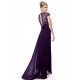 Long Purple Beaded Chiffon and Lace Prom Evening Formal Party Dresses ED010264 Long Purple Beaded Chiffon and Lace Prom Evening Formal Party Dresses ED010264