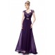 Long Purple Beaded Chiffon and Lace Prom Evening Formal Party Dresses ED010264 Long Purple Beaded Chiffon and Lace Prom Evening Formal Party Dresses ED010264