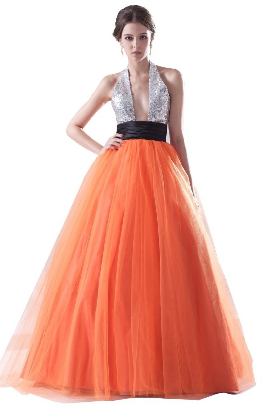 Ball Gown Halter Sequin and Tulle Long Prom Evening Formal Party Dresses ED010272 Ball Gown Halter Sequin and Tulle Long Prom Evening Formal Party Dresses ED010272