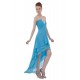 High Low Short Blue Chiffon Prom Evening Formal Party Dresses ED010277