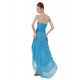 High Low Short Blue Chiffon Prom Evening Formal Party Dresses ED010277