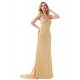 Trumpet/Mermaid Long Chiffon Prom Evening Formal Party Dresses ED010281