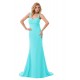 Trumpet/Mermaid Long Chiffon Prom Evening Formal Party Dresses ED010281