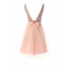 Beaded Short Pink Chiffon Prom Evening Formal Party Dresses ED010283