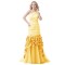 Long Yellow One-Shoulder Prom Evening Formal Party Dresses ED010287