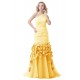 Long Yellow One-Shoulder Prom Evening Formal Party Dresses ED010287 Long Yellow One-Shoulder Prom Evening Formal Party Dresses ED010287
