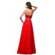 A-Line One-Shoulder Long Red Beaded Chiffon Prom Evening Formal Party Dresses ED010296 A-Line One-Shoulder Long Red Beaded Chiffon Prom Evening Formal Party Dresses ED010296