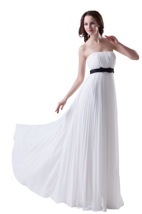 Empire Strapless Pleated Long Chiffon Prom Evening Formal Party Dresses/Maternity Evening Dresses ED010300 Empire Strapless Pleated Long Chiffon Prom Evening Formal Party Dresses/Maternity Evening Dresses ED010300