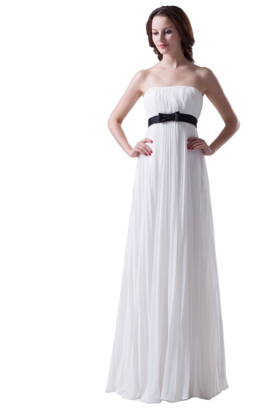 Empire Strapless Pleated Long Chiffon Prom Evening Formal Party Dresses/Maternity Evening Dresses ED010300 Empire Strapless Pleated Long Chiffon Prom Evening Formal Party Dresses/Maternity Evening Dresses ED010300