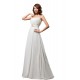 A-Line Strapless Long White Beaded Chiffon Prom Evening Formal Party Dresses ED010305 A-Line Strapless Long White Beaded Chiffon Prom Evening Formal Party Dresses ED010305