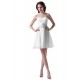 A-Line Sweetheart Short Yellow Beaded Chiffon Prom Evening Formal Party Dresses ED010317