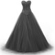 A-Line Sweetheart Beaded Long Tulle Prom Evening Formal Party Dresses ED010319 A-Line Sweetheart Beaded Long Tulle Prom Evening Formal Party Dresses ED010319