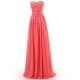 A-Line Sweetheart Beaded Long Chiffon Prom Evening Formal Party Dresses ED010324 A-Line Sweetheart Beaded Long Chiffon Prom Evening Formal Party Dresses ED010324