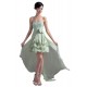 High Low Sweetheart Beaded Chiffon Prom Evening Formal Party Dresses ED010329