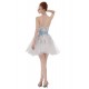 A-Line Sweetheart Beaded Short Prom Evening Formal Party Dresses ED010330