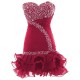 Short Sweetheart Beaded Prom Evening Formal Party Dresses ED010336