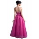 A-Line Sweetheart Beaded Long Pink Prom Evening Formal Party Dresses ED010342