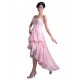 A-Line High Low Short Beaded Pink Prom Evening Formal Party Dresses ED010346 A-Line High Low Short Beaded Pink Prom Evening Formal Party Dresses ED010346