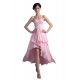 A-Line High Low Short Beaded Pink Prom Evening Formal Party Dresses ED010346 A-Line High Low Short Beaded Pink Prom Evening Formal Party Dresses ED010346
