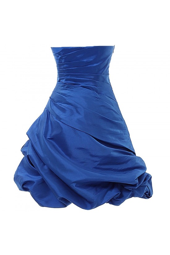 A-Line Strapless Short Blue Prom Evening Formal Party Dresses ED010349 A-Line Strapless Short Blue Prom Evening Formal Party Dresses ED010349
