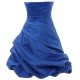 A-Line Strapless Short Blue Prom Evening Formal Party Dresses ED010349 A-Line Strapless Short Blue Prom Evening Formal Party Dresses ED010349