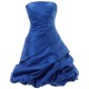 A-Line Strapless Short Blue Prom Evening Formal Party Dresses ED010349 A-Line Strapless Short Blue Prom Evening Formal Party Dresses ED010349