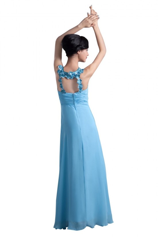 Long Blue Chiffon Prom Evening Formal Party Dresses ED010351 Long Blue Chiffon Prom Evening Formal Party Dresses ED010351