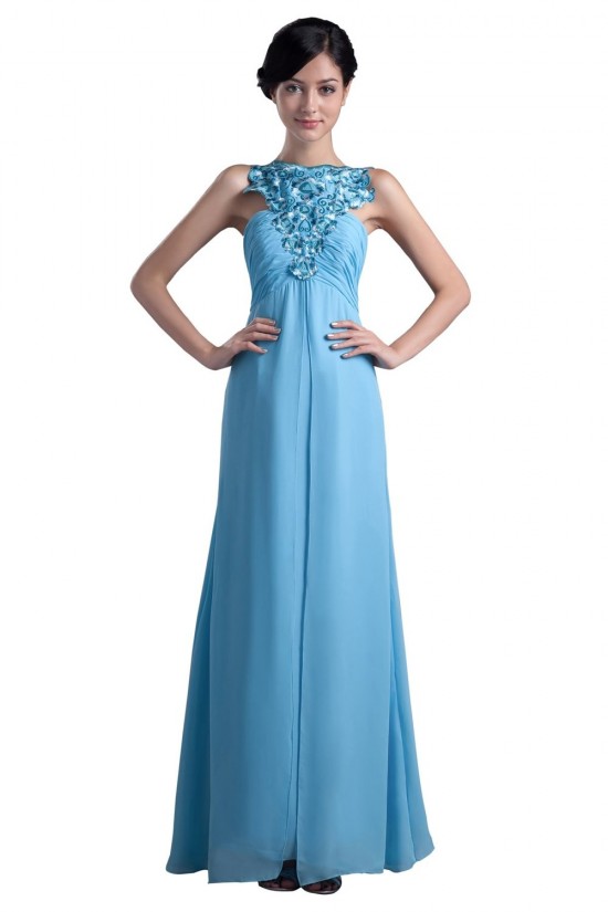 Long Blue Chiffon Prom Evening Formal Party Dresses ED010351 Long Blue Chiffon Prom Evening Formal Party Dresses ED010351