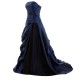 Long Black Strapless Prom Evening Formal Party Dresses ED010358 Long Black Strapless Prom Evening Formal Party Dresses ED010358
