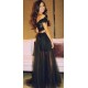 Two Pieces Off-the-Shoulder Dress Lace Appliques and Tulle Prom Evening Formal Party Dresses ED010359 Two Pieces Off-the-Shoulder Dress Lace Appliques and Tulle Prom Evening Formal Party Dresses ED010359