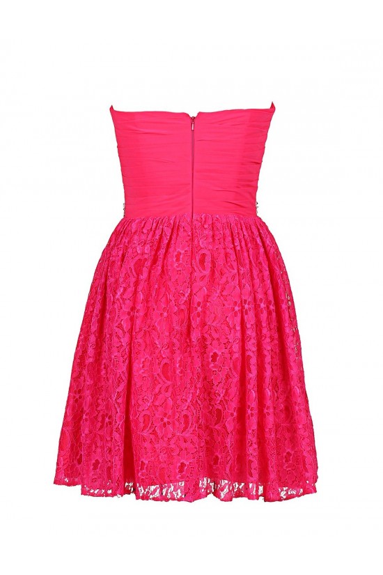 A-Line Sweetheart Beaded Chiffon and Lace Prom Evening Formal Party Dresses ED010362