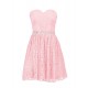 A-Line Sweetheart Beaded Chiffon and Lace Prom Evening Formal Party Dresses ED010362