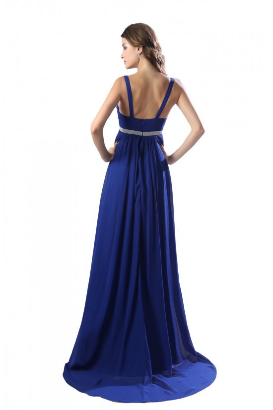 Long Blue Beaded Chiffon Prom Evening Formal Party Dresses ED010364 Long Blue Beaded Chiffon Prom Evening Formal Party Dresses ED010364