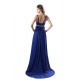 Long Blue Beaded Chiffon Prom Evening Formal Party Dresses ED010364 Long Blue Beaded Chiffon Prom Evening Formal Party Dresses ED010364