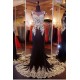 Amazing Beading Appliques Mermaid Tulle Neck Long Evening Dress ED010369 Amazing Beading Appliques Mermaid Tulle Neck Long Evening Dress ED010369