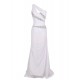 Trumpet/Mermaid One-Shoulder Beaded Long Chiffon Prom Evening Formal Party Dresses ED010373