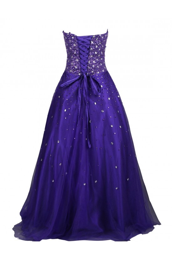 A-Line Sweetheart Beaded Long Prom Evening Formal Party Dresses ED010379 A-Line Sweetheart Beaded Long Prom Evening Formal Party Dresses ED010379