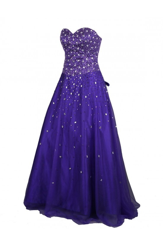 A-Line Sweetheart Beaded Long Prom Evening Formal Party Dresses ED010379 A-Line Sweetheart Beaded Long Prom Evening Formal Party Dresses ED010379