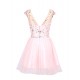 A-Line Beaded Short Prom Evening Formal Party Dresses ED010380