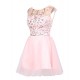 A-Line Beaded Short Prom Evening Formal Party Dresses ED010380