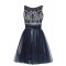A-Line Beaded Short Prom Evening Formal Party Dresses ED010381