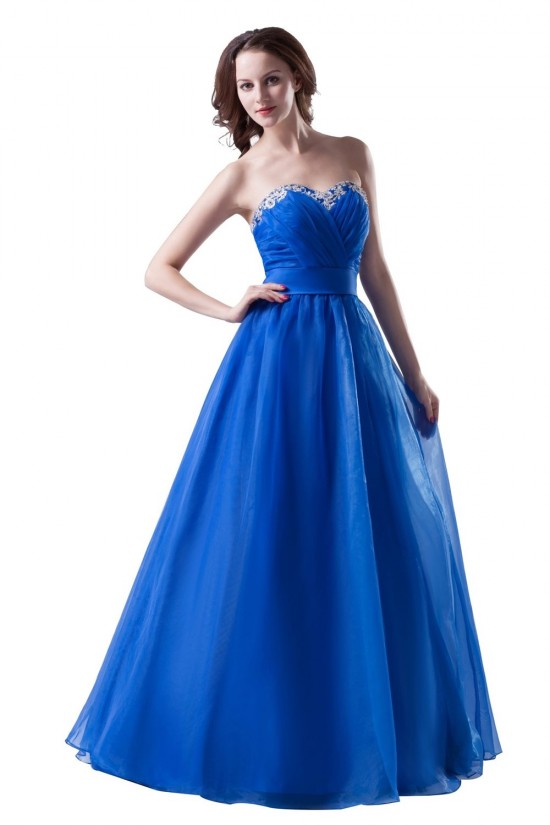 A-Line Sweetheart Long Blue Prom Evening Formal Party Dresses ED010386 A-Line Sweetheart Long Blue Prom Evening Formal Party Dresses ED010386